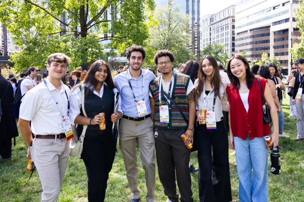 Badged attendees at the ASLA conference