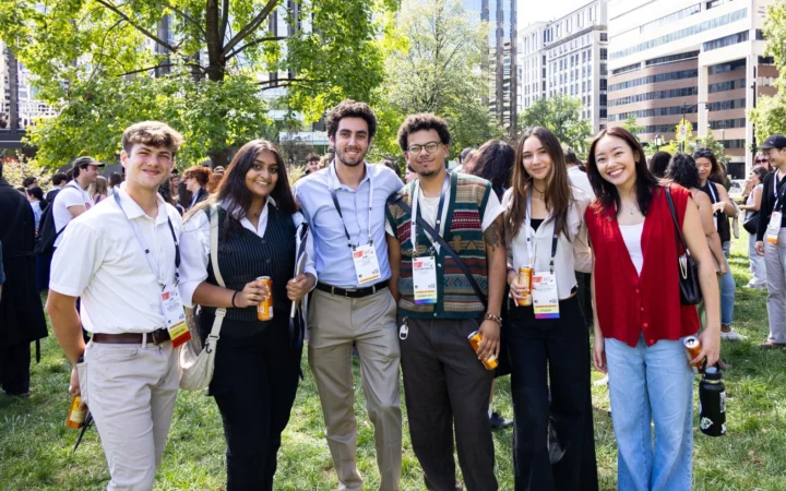 Badged attendees at the ASLA conference