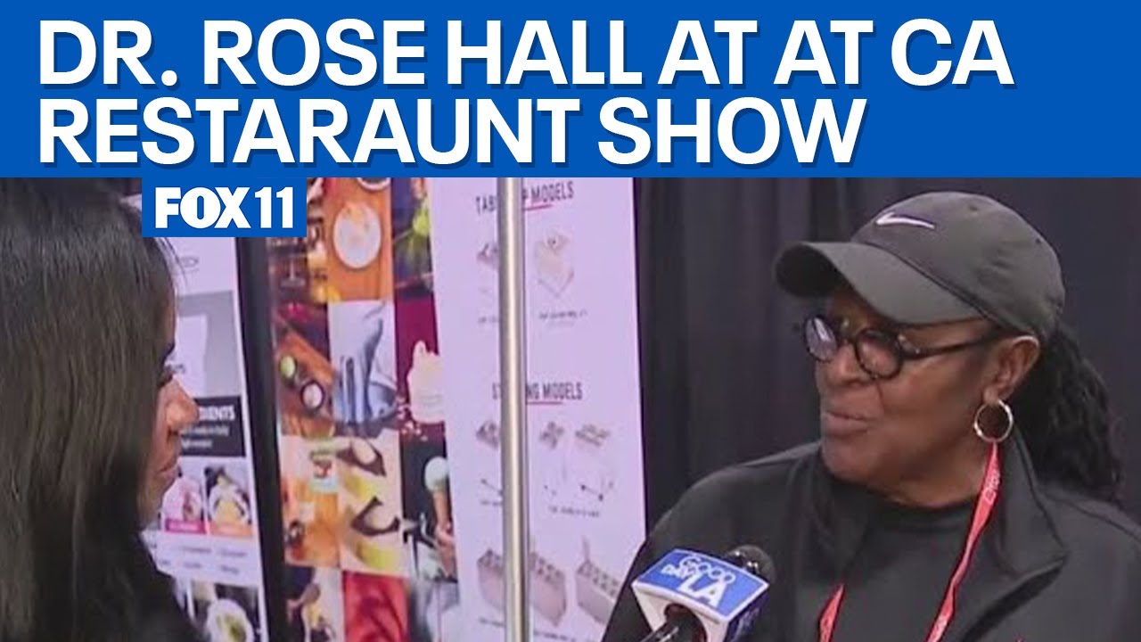 Broadcast still from the California Restaurant Show