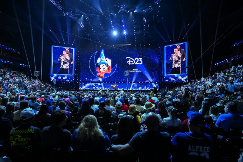 Arena stage programming at D23