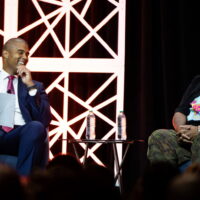 Speakers at the National Black MBA conference