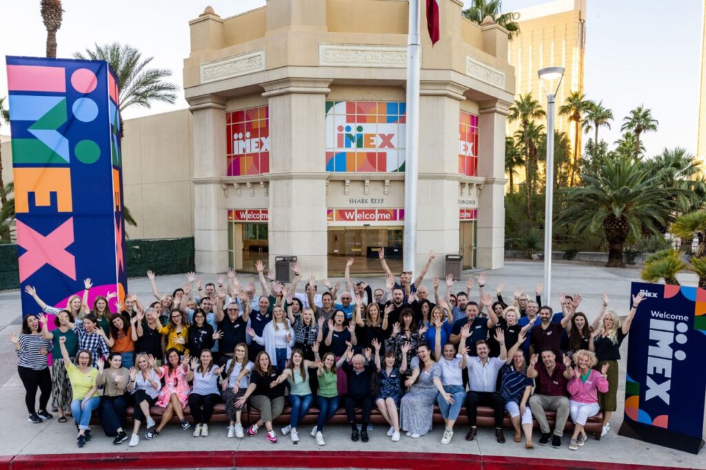 IMEX America registration area