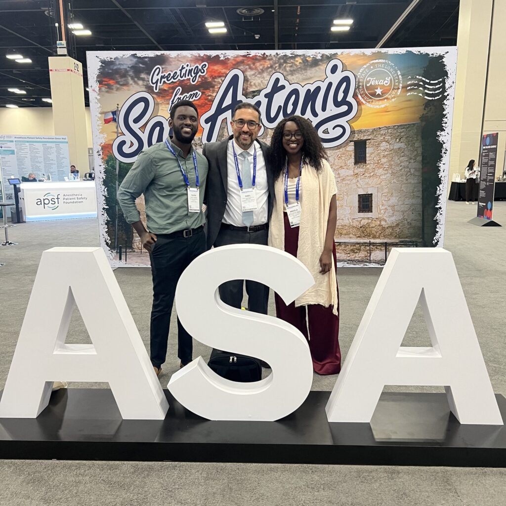 Attendees at the ASA meeting sign