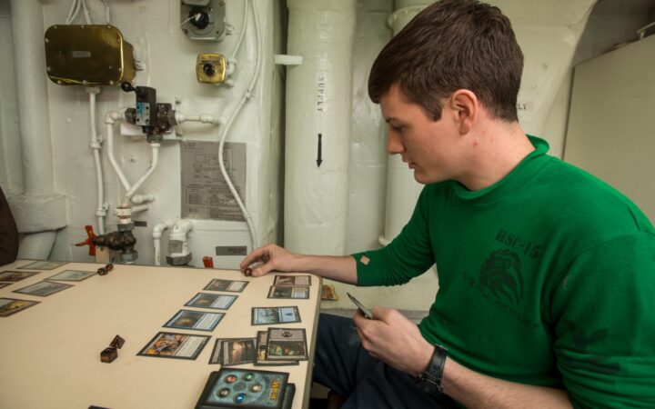 Trading card tournament
