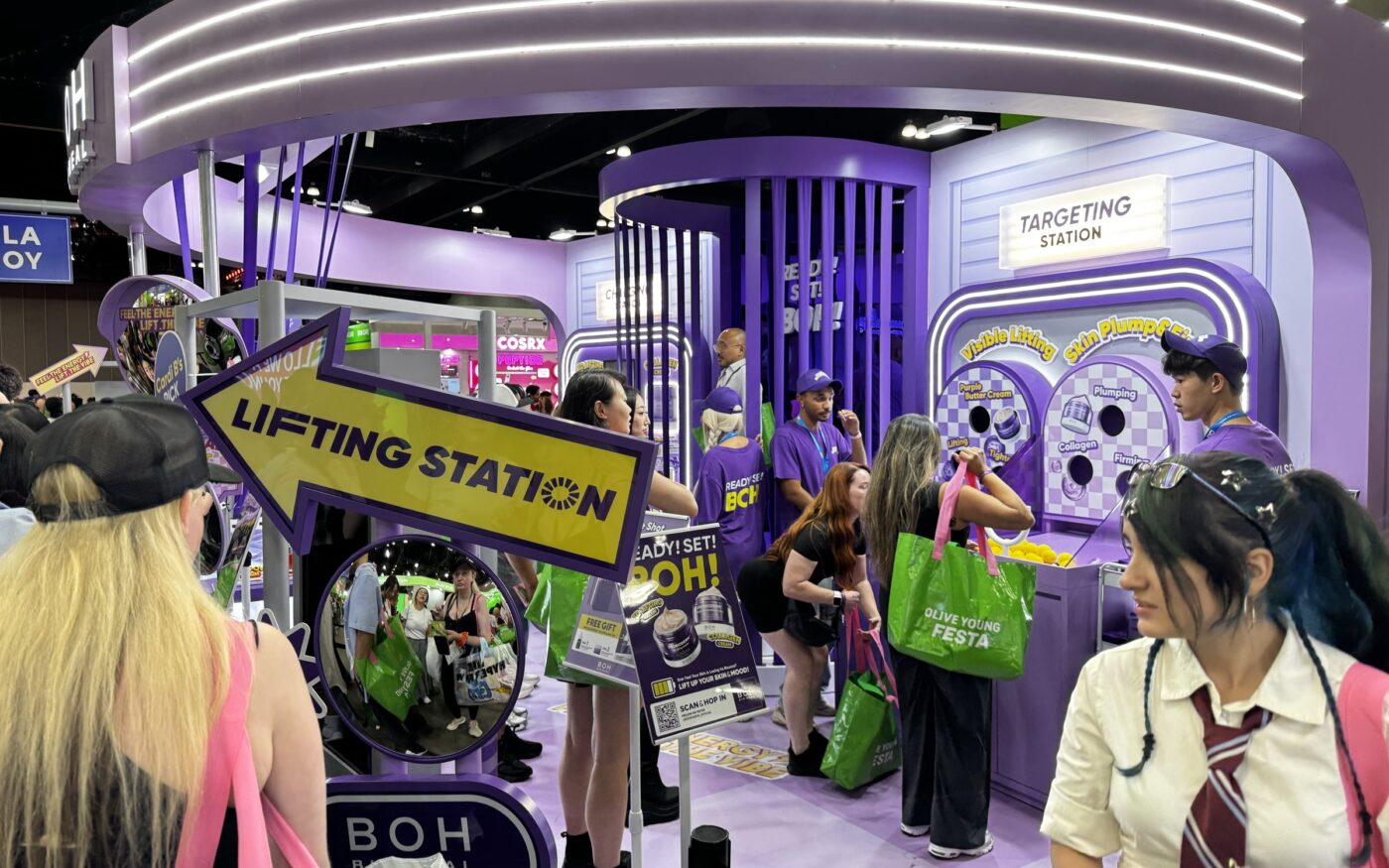 BOH Lifting Station game at Olive Young Festa LA 2026