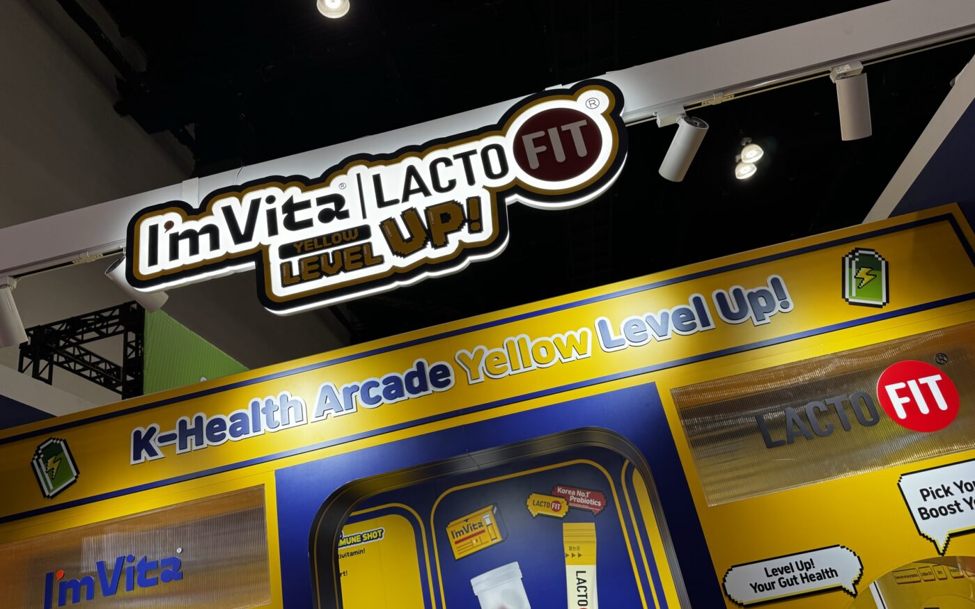 Im Vita and Lacto-Fit K-Health Arcade at Olive Young Festa LA 2026