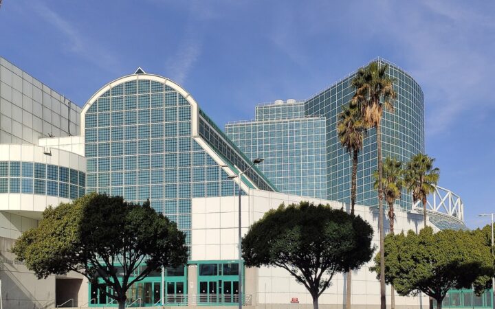 Exterior of the Los Angeles Convention Center