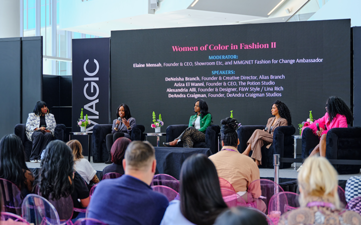 Women of Color in Fashion panel at MAGIC Las Vegas